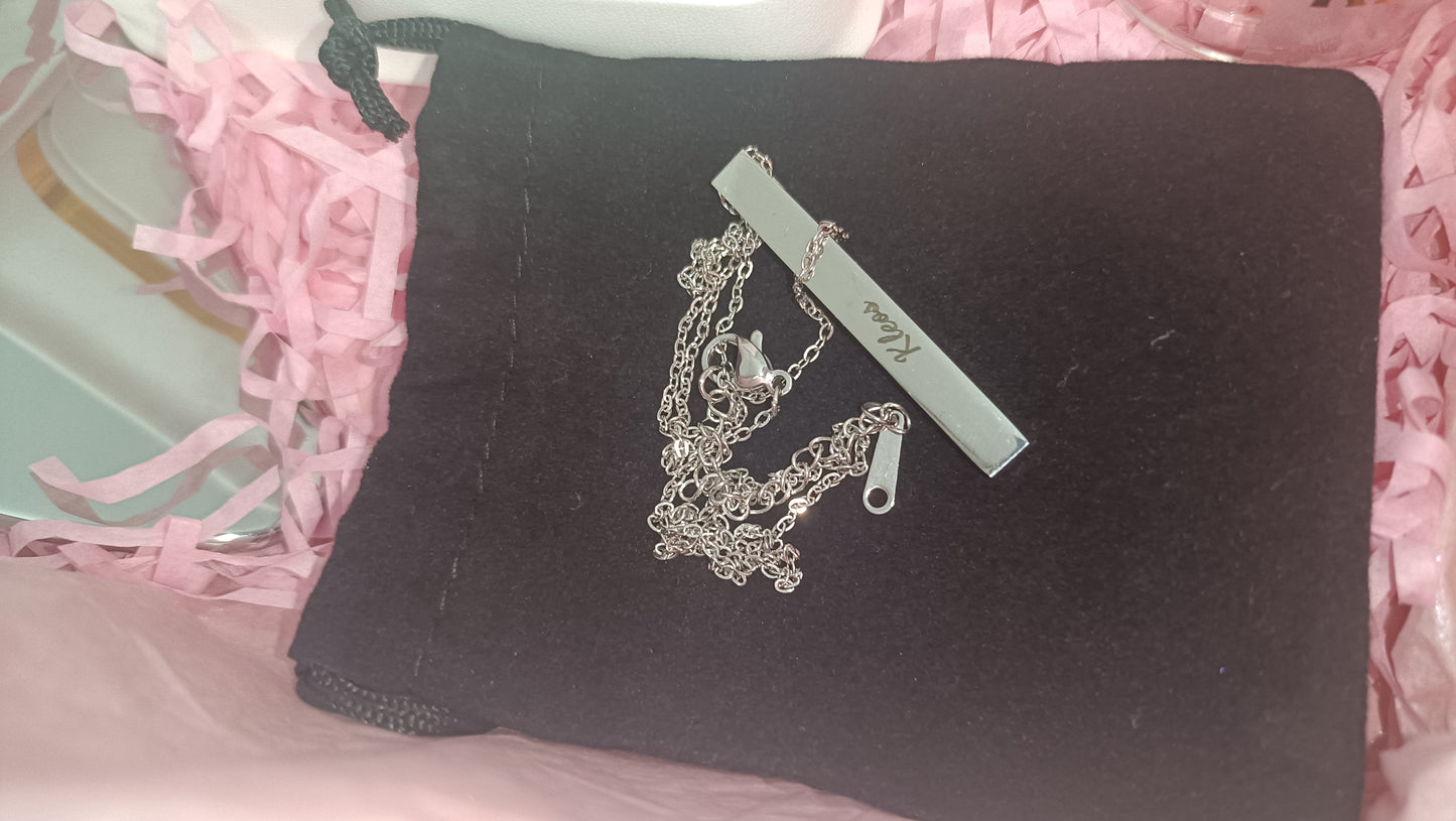 Kleos stainless steel necklace